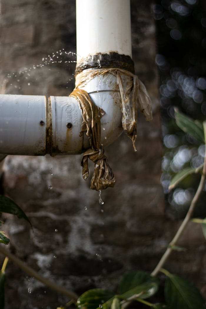 fuga de agua